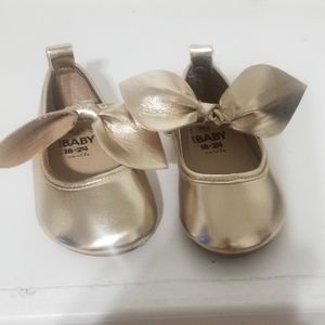 Gold maryjanes